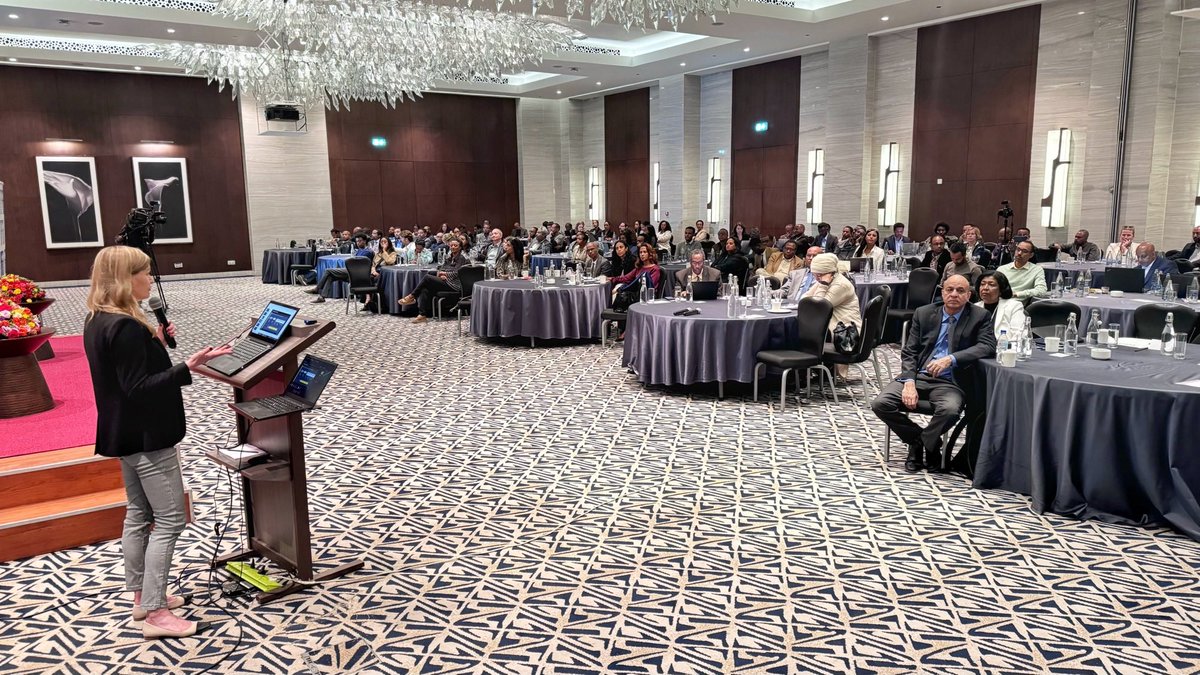 💚#Ethiopia’s ambitious 🌍 climate goals hinge on #Partnership to bridge gaps through innovative financing incl carbon credits &amp; green bonds, as well as grants &amp; concessional loans. 👉bit.ly/40BXZ2I