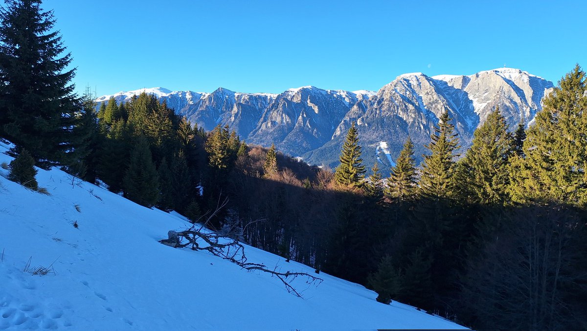 Bucegii - vedere din Baiului