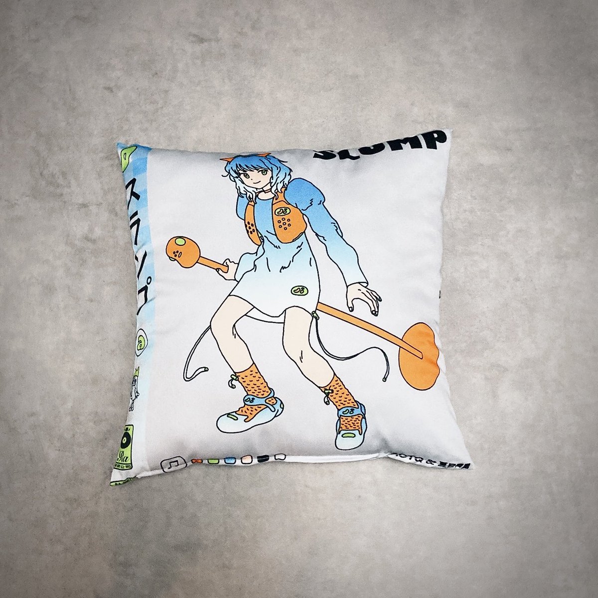 AOTQ&amp;夏目間風クッションが届いて、うれしい