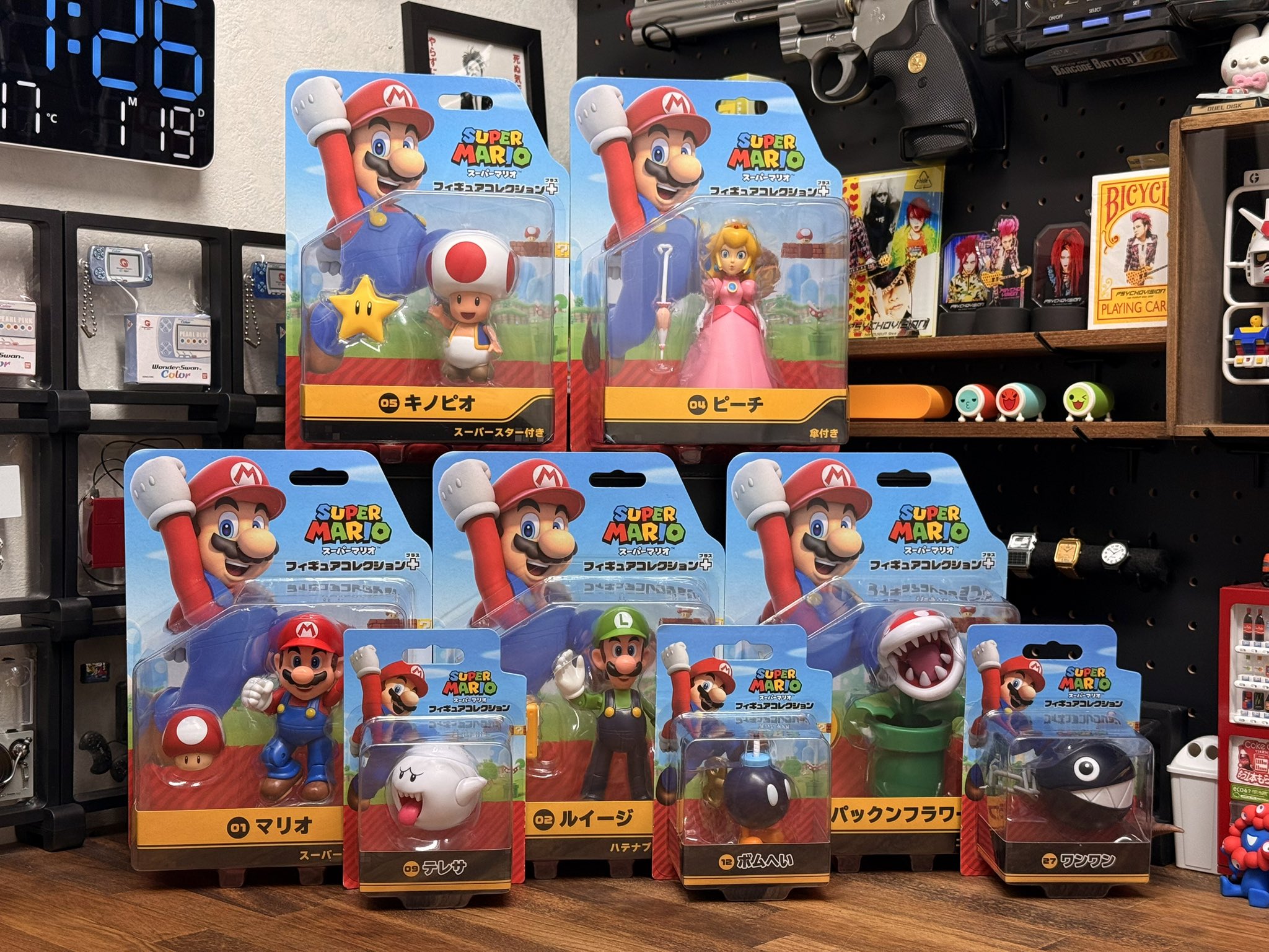 スーパーマリオフィギュアコレクション☆大量のフィギュアから