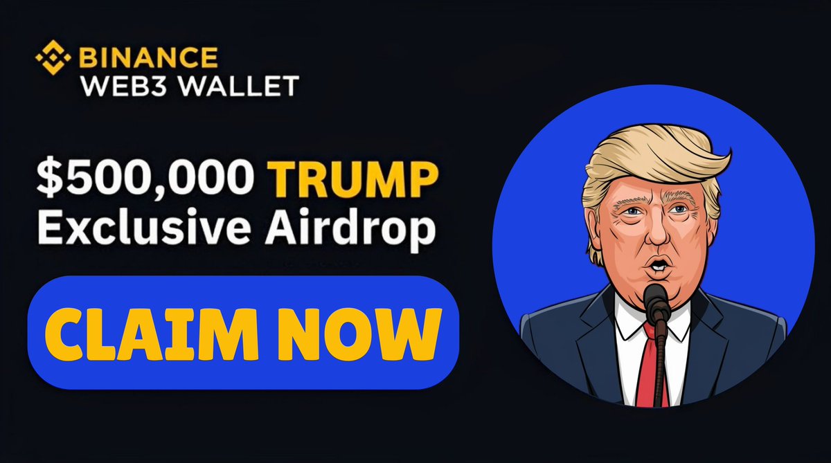 samueljjo's tweet image. #Binance   Exclusive giveaway $500,000 $TRUMP for first 9999

✓ Follow @trumponsolan
✓ RT &amp;amp; Like pinned post
✓ Comments $SOL address

Distribution giveaway january 21st ⏰

Join Presale : TrumpsOnSolana.webby.fun
Send Solana to :
58BN4VarBPM3JfBEGPQ1VpAzzzbGgbiv5PvG8VpnmXhh