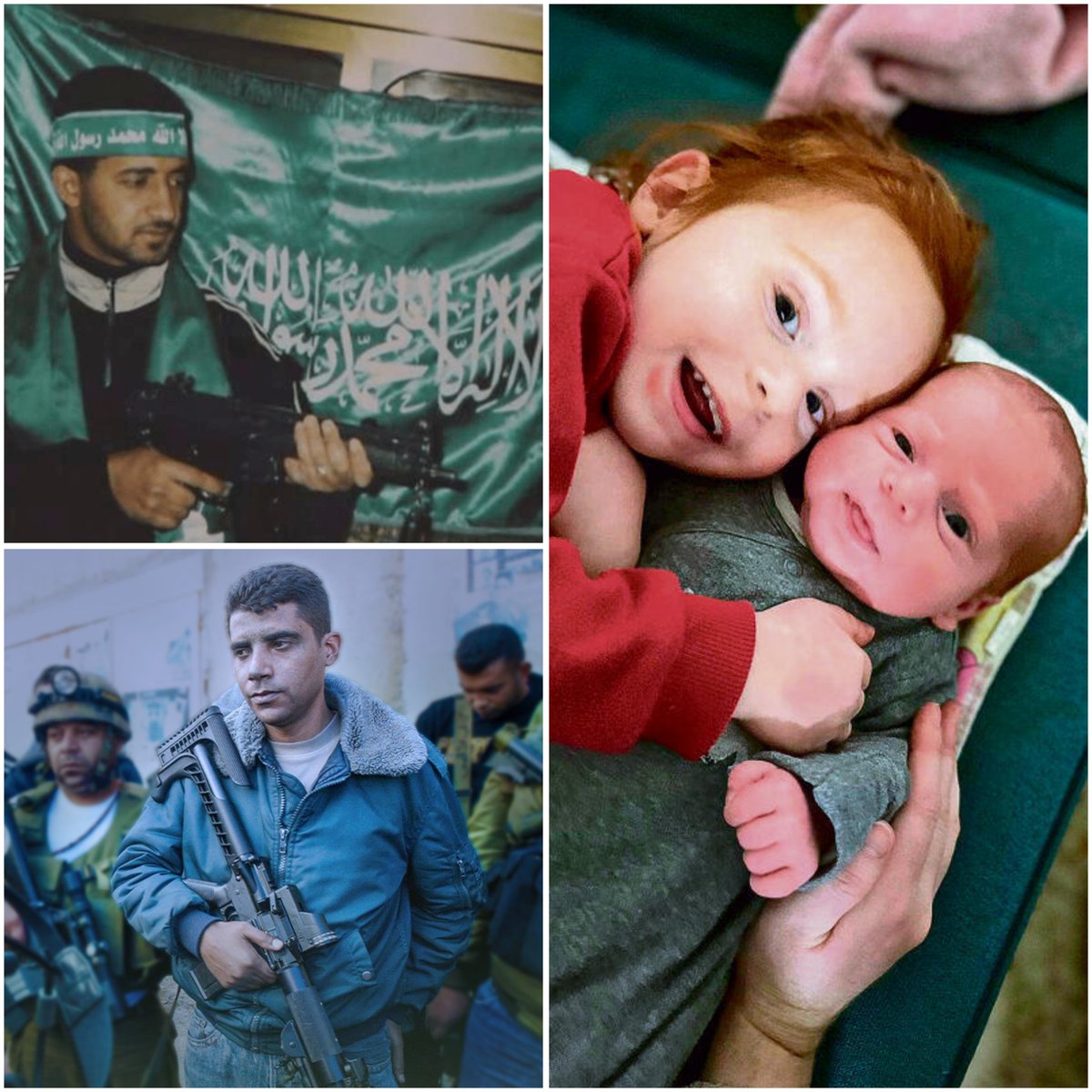 YosephHaddad's tweet photo. On one side, two innocent children who were kidnapped from their home and have been held in Gaza for over 470 days, and on the other side, despicable terrorists who murdered innocent people.
For anyone who hasn't understood the story yet, look at who will be released as part of the deal on each side and you will understand everything. It's your choice between them - which side are you on?