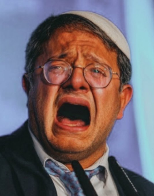 alice_zez's tweet photo. The pig, Itamar Ben Gvir  officially resigned from the  Satanyahu government. A TOTAL DEFEAT ! https://t.co/ArZS5vrcni