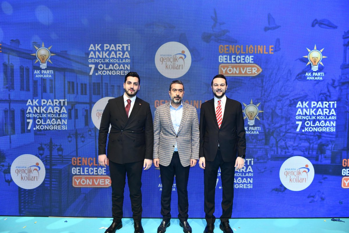 hakanhanozcan's tweet photo. Gençlik varsa umut var, gençlik varsa gelecek var! 

AK Gençlik Ankara Gençlik Kolları 7. Olağan Betül Önderoğlu Kongremizi muhteşem bir atmosferde tamamladık. 

Bugüne kadar yaptığı özverili çalışmalar için Ülkü Efe Demirhan’a teşekkür ediyor, görevi devralan Halil Atasoy’a yeni görevinde üstün başarılar diliyorum. 

Ankara’mızın gençleri, ülkemizin geleceğini şekillendirecek liderler olarak yetişmeye devam edecek. Türkiye’mizin ikinci yüzyılı sizlerle daha güçlü olacak!