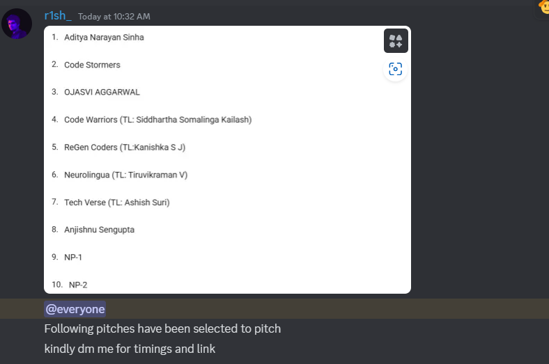 larysonlawliet's tweet image. team got selected for pitching after hackathon - #codequest