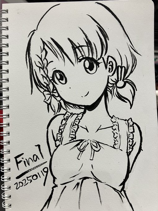 今日のスケブその4
千枝ちゃん 