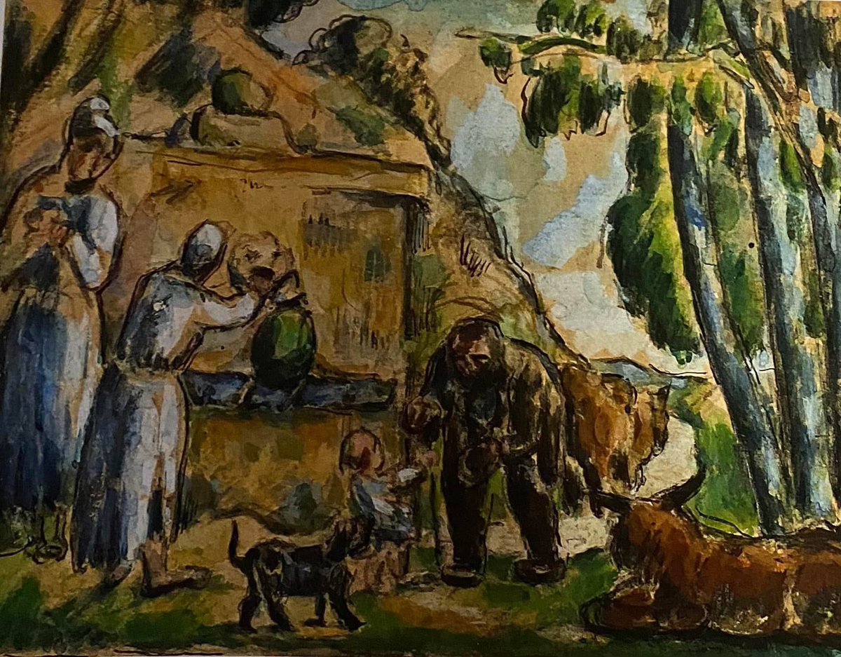 rivolicast's tweet photo. La Fontaine di Paul #Cézanne in #CollezioneCerruti
Ricordiamo oggi il pittore  nato il 19 gennaio 1839 a @AAixenProvence 
La Collezione Cerruti è aperta ogni sabato e domenica.
#scopri sul nostro sito gli orari delle visite!
https://t.co/86XOfqUzWh https://t.co/OHIQd5fsAN