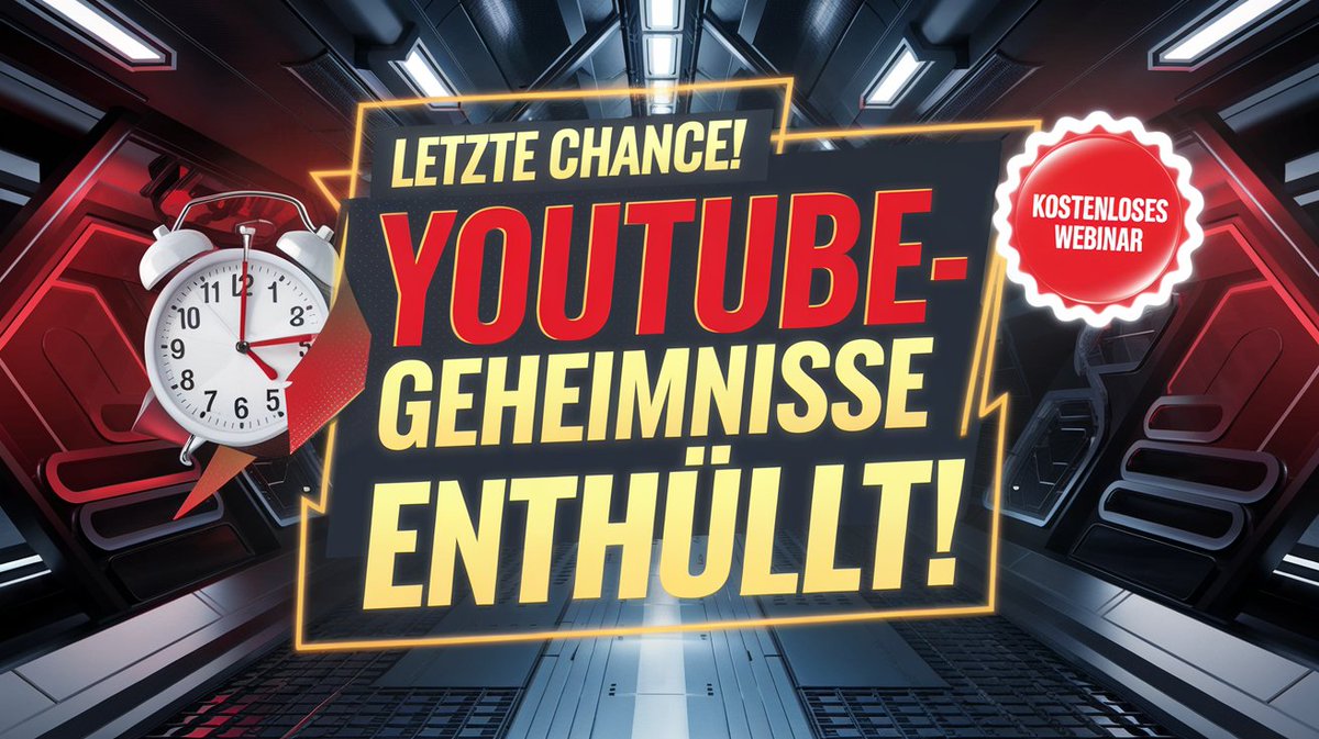 DieEvi1's tweet photo. 🚀 Was hält dich von 6-stelligen Einnahmen ab?

Am 26.01.25 um 10:30 Uhr erfährst du:
✅ YouTube-Nischen dominieren
✅ Videos ohne dich zu zeigen
✅ Traffic &amp; Verkäufe automatisieren
💥 Kostenlos, aber Plätze limitiert!
👉 https://t.co/5LGpSHemkb https://t.co/7lAHQKQE7V