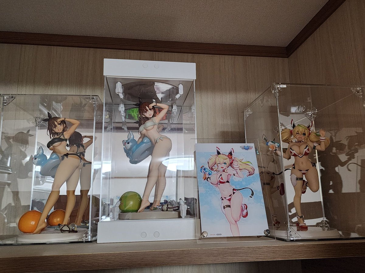 gene_figu's tweet photo. 年末の大掃除でクローゼットに収納されてしまった、、、
毎日開けるとこだから、コレはコレでありかな。 https://t.co/Vw6jxzalyP