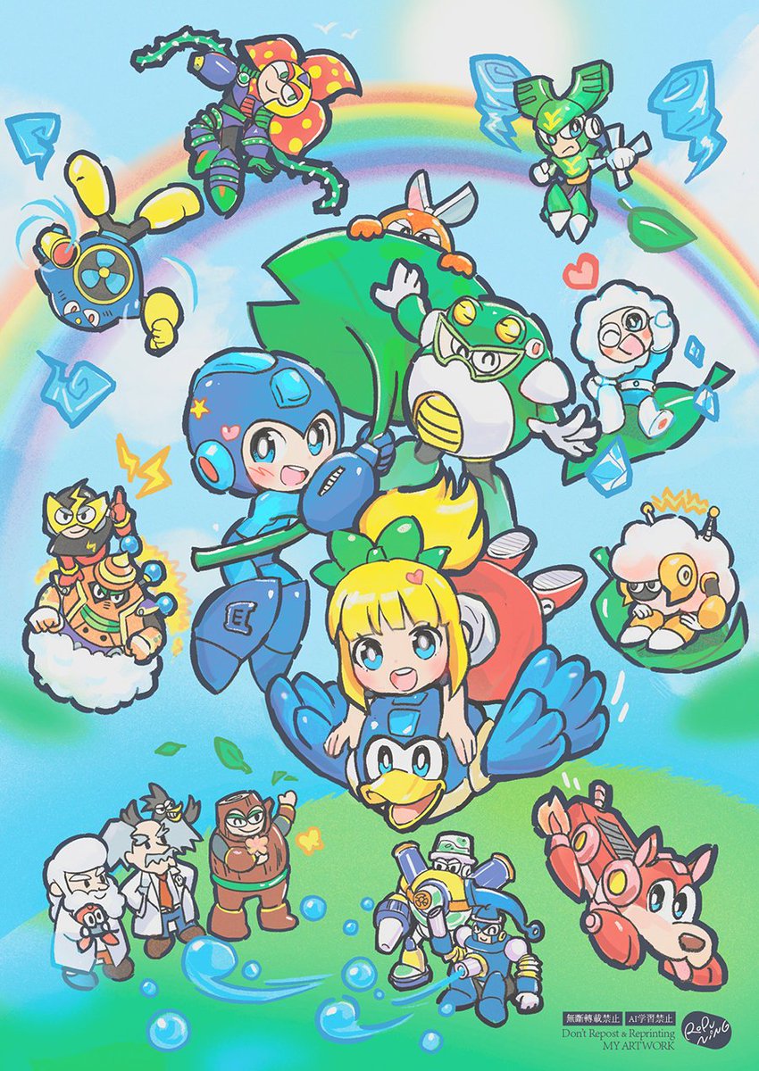 🌈
#ロックマン 
#Megaman