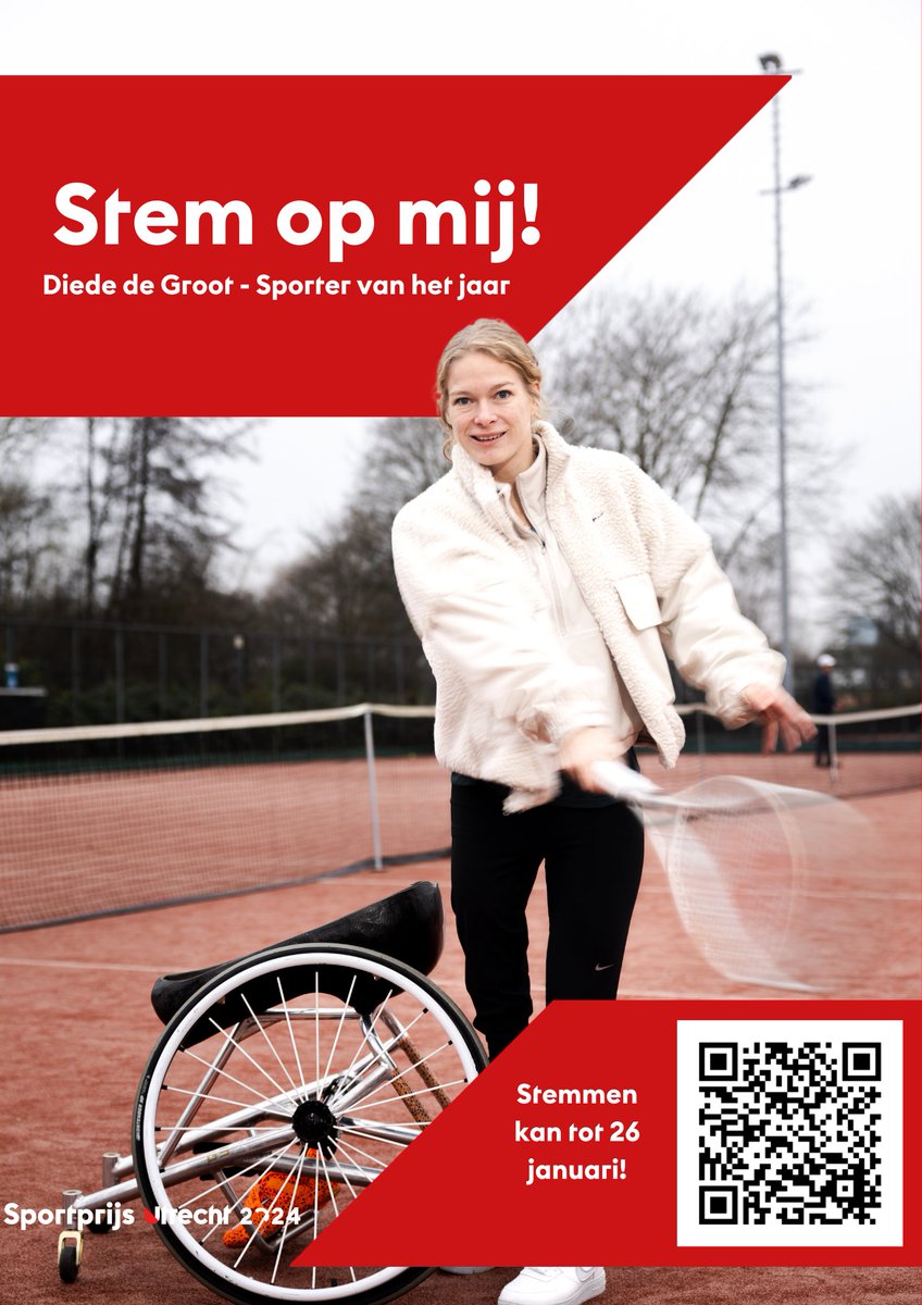 Op woensdag 12 februari 2025 wordt de  jaarlijkse Sportprijs Utrecht in het Beatrix Theater georganiseerd. Ik ben genomineerd! Stem jij op mij? 🙏🏻

sportprijs-utrecht.nl/stemmen-sporte… 

Foto: Marjolijn Tenge