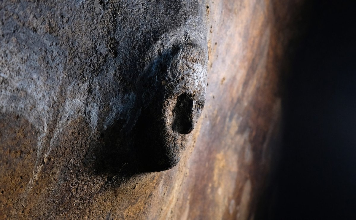 AinLibya's tweet photo. ⭕️ Polish Archaeologists uncover an ancient residence and mysterious mask in Libya’s ancient city Ptolemais
ℹ️ https://t.co/yUeKNVnBhm https://t.co/rL9ZMQJjFa