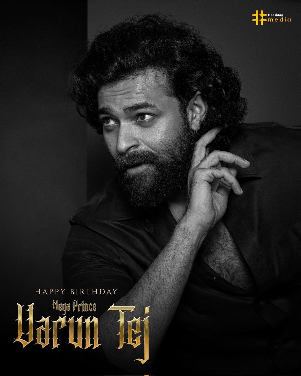 HaashtagMedia's tweet image. Happy birthday to our very own @IAmVarunTej garu ❤️‍🔥

Thank you for always being a guiding force 🤗

Looking forward to creating many more magical moments together ✌🏻

#HBDVarunTej #VarunTej #VT15