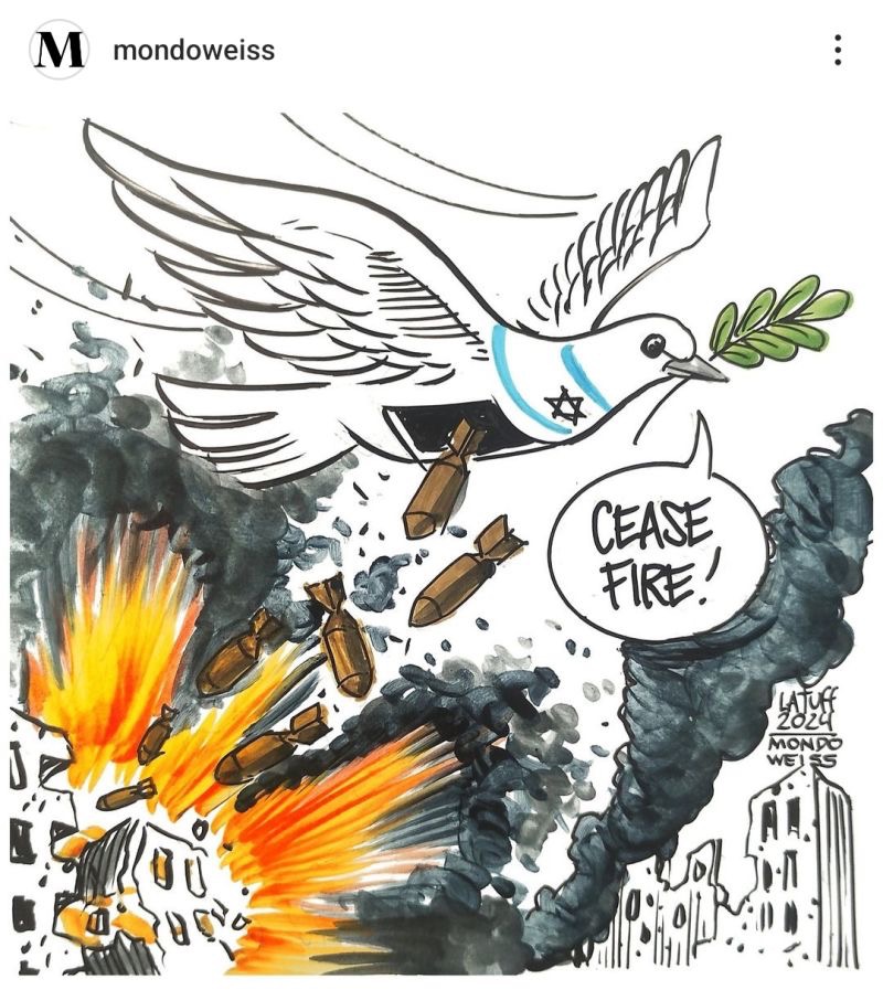 "When they are told, 'Do not spread corruption in the land,” they reply, “We are only peace-makers!'" [Quran, 2:11].

Praise God for some relief for the innocent.