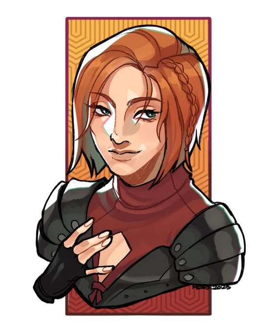 mmmmwah. imma make stickers out of em for a local con soon<3 #dragonage