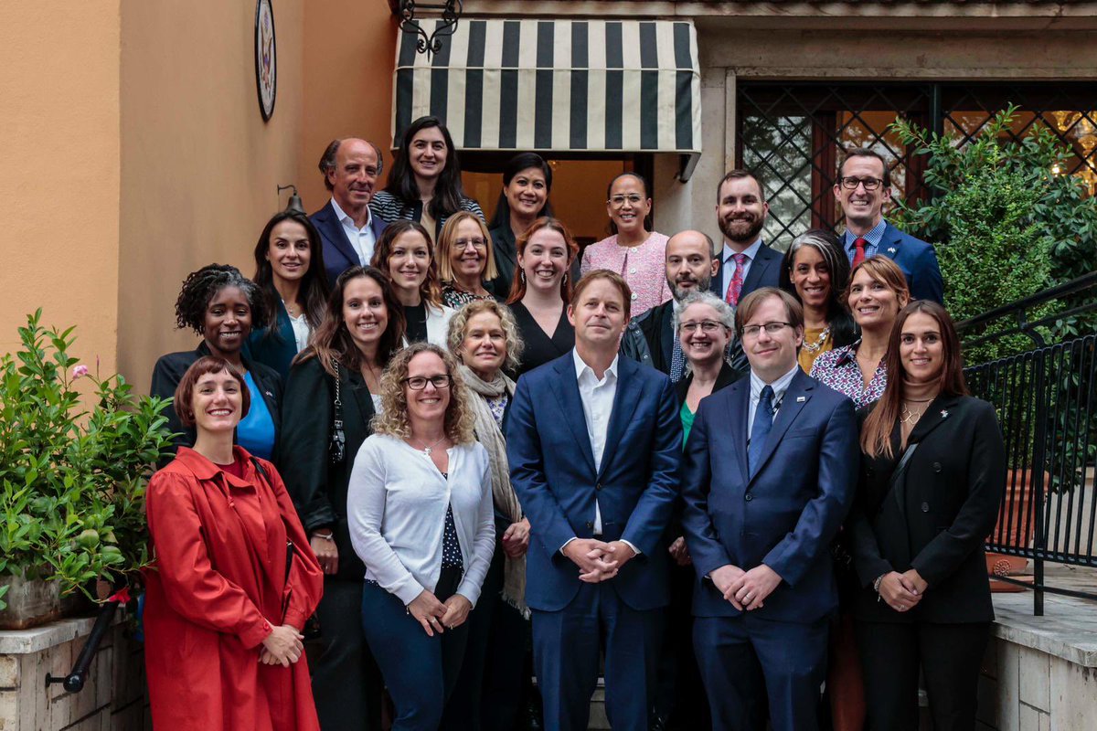 In the last year, I’ve had the privilege of working alongside the dedicated team at <a href="/USUNRome/">USUNRome</a>. Tirelessly navigating every Council meeting, Executive Board session, high-level visit, and international trip, they ensured our mission stayed on track and continued making a