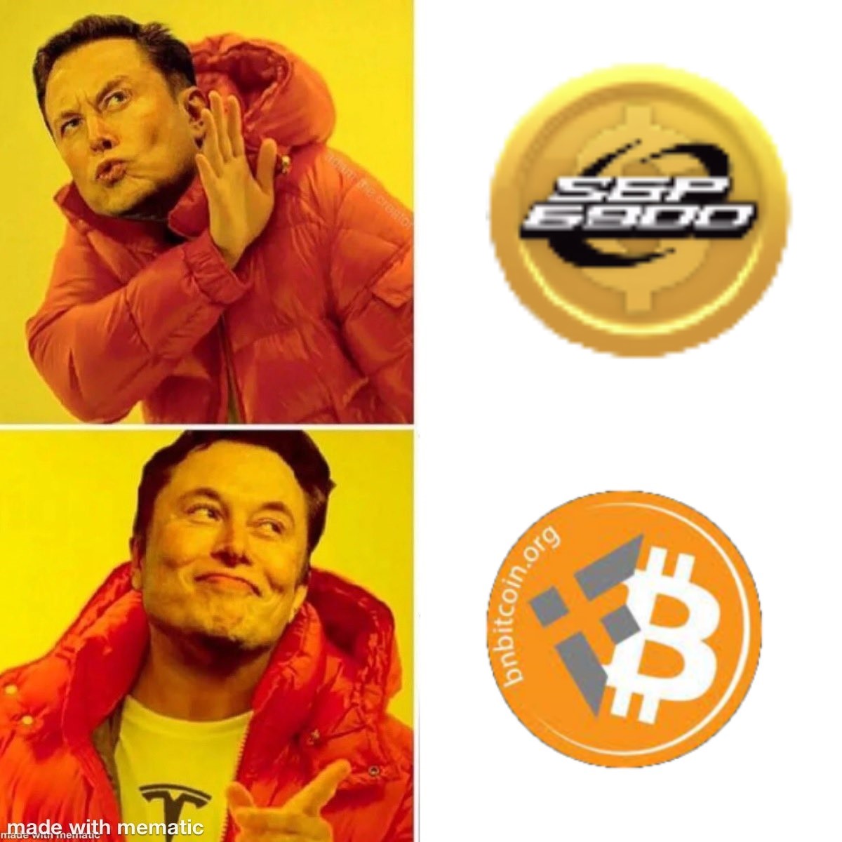 BNbitcoin (#BNBTC) is the only project on the #BNBChain that hasn't been minted out of thin air and is free from bugs or exploits.🔌⛏️ 👷.

#BNBTC #BuildOnBNB #Binance #Bitcoin #BNB #Microstrategy #Saylor #ETH #DOGE #SHIB #CRYPTO #1000x #BONK #PEPE #WIF #XRP #SP6900 #FWOG #BRETT