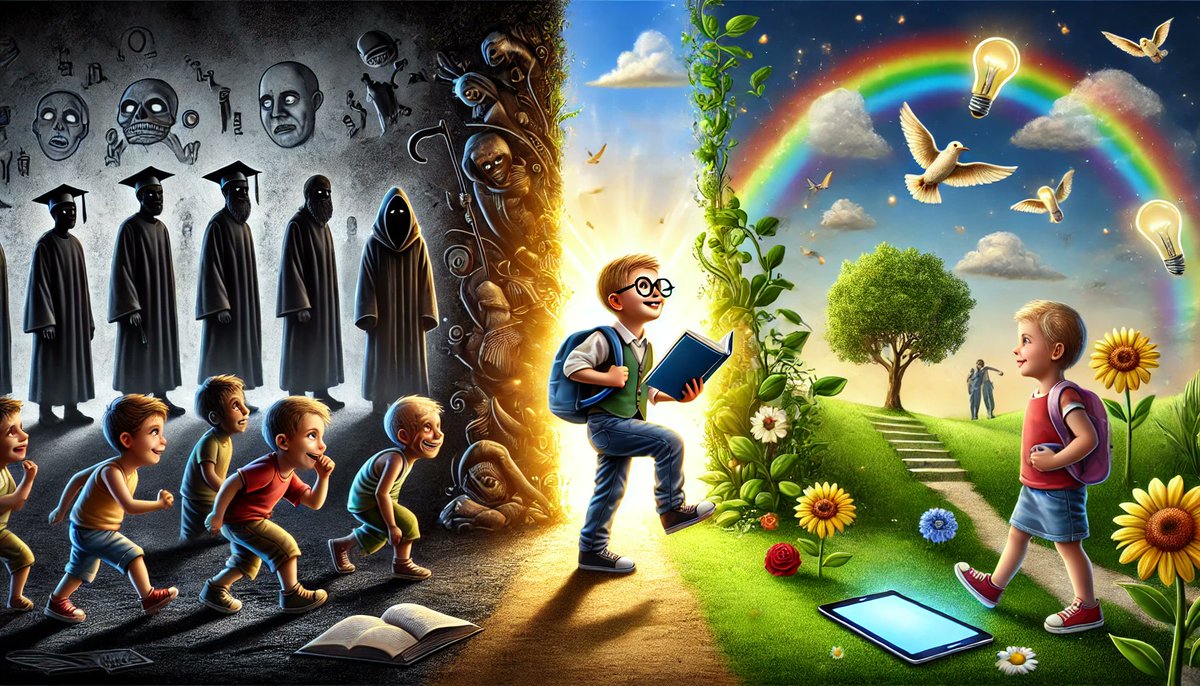 AmitKum88098622's tweet image. The journey from ignorance to knowledge - Education is the light that can erase all darkness. 🌈📚#KnowledgeIsFreedom #PowerOfEducation