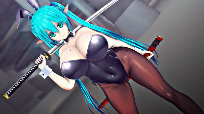 バニーガール×刀が最近のマイトレンド #COM3D2 