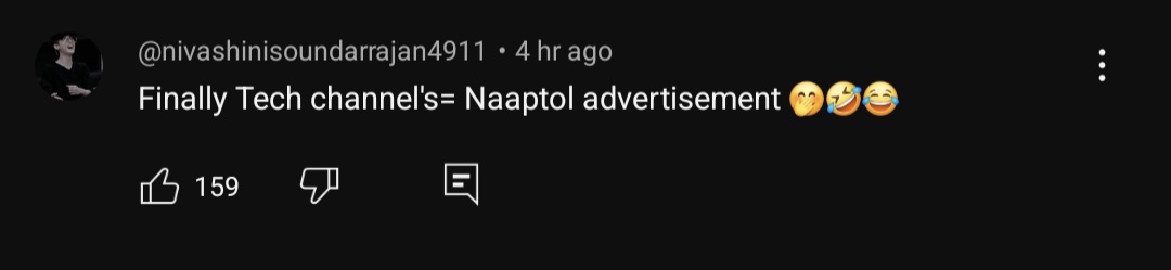 ashokkumarboost's tweet image. I had very good laugh after seeing this comment on sid frequency - exposing tech influencer video. Comment section are wild. If you read tamil please checkout their comment section.