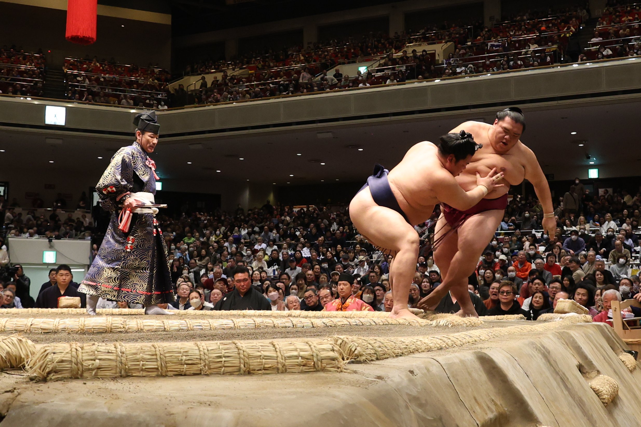 相撲四十八手(笠置山勝一 解説 ; 鰭崎英朋 画) / 古本、中古本