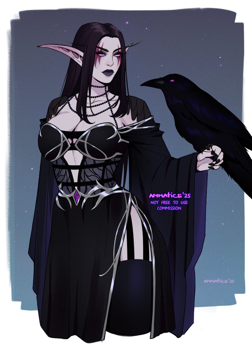for Nyx 

#warcraft #art
