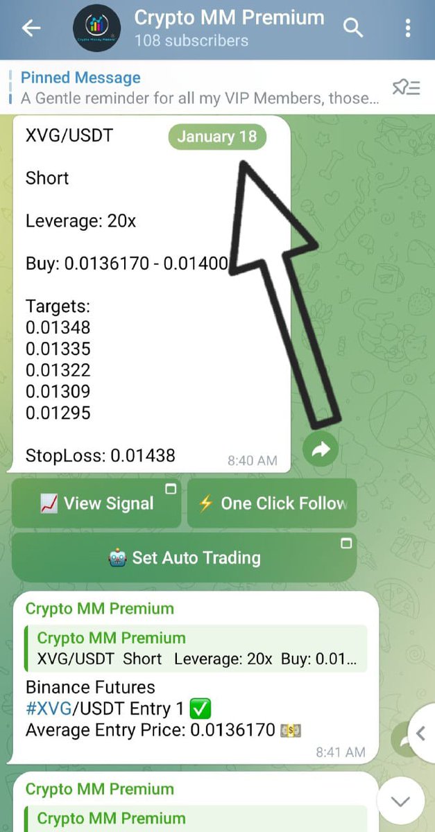 TheRightCrypto2's tweet image. Sent quick Profits in CMM VIP Community💰

Just predicted ✅ the crash at the right time &amp;amp; took the benefit of the Opportunity💎

$XVG~58% Profits in just an Hour😉

Maximise your Gains &amp;amp; cover up your old losses with us 🙂joining link 👉telegram.me/Cryptomoneymak… #Bitcoin #Cryptos