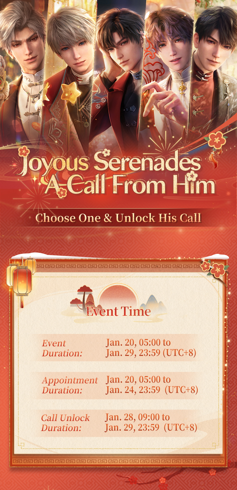 Love and Deepspace on X: &ldquo;Joyous Serenades A Call From Him Choose 
