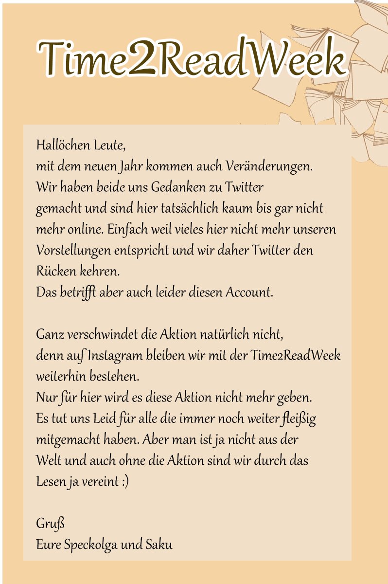 Wir haben da eine wichtige Ankündigung für euch.
Die Entscheidung fiel uns wirklich nicht leicht. Daher nehmt uns das bitte nicht übel.

Im Februar schließt dann auch dementsprechend der Account hier.
Aber ganz still wollten wir nicht gehen.
Daher hier eine kleine Erklärung.