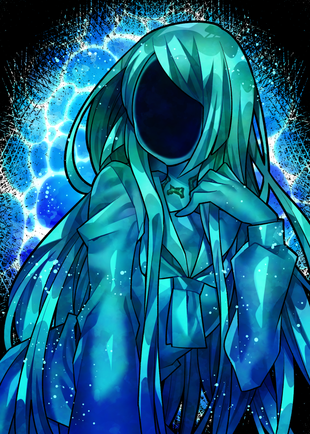 「blue hole girl 」|SeNMUのイラスト