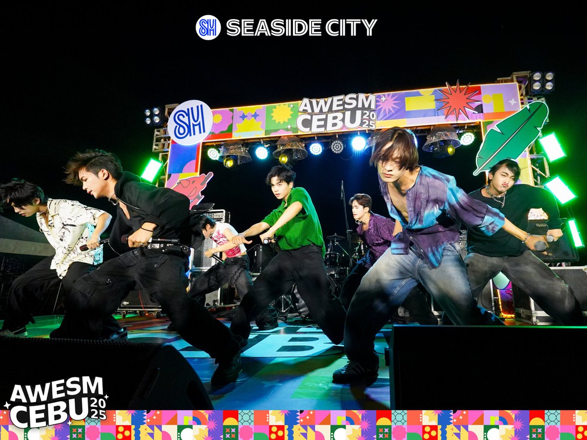 LOOK: Cebuano Anchors are in for a treat as <a href="/HORI7ONofficial/">HORI7ONofficial</a> lights up the stage performing their hottest hits! 🎶🔥

The Sinulog experience doesn’t stop there— cap off the night with a spectacular grand fireworks display at 9PM today! Don’t miss out! 🎆

#AweSMCebu2025