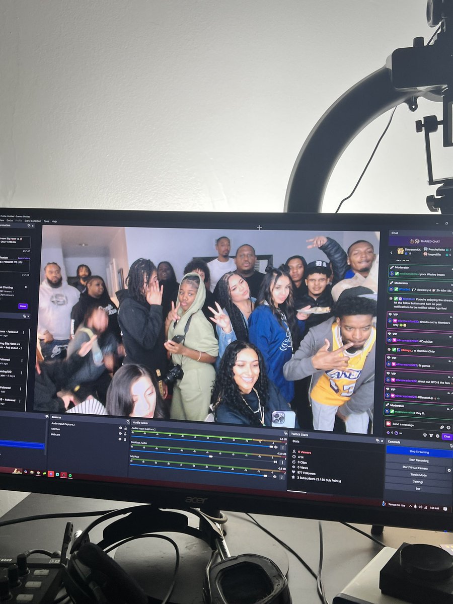 This happen today and a few tuned in but ima keep grinding