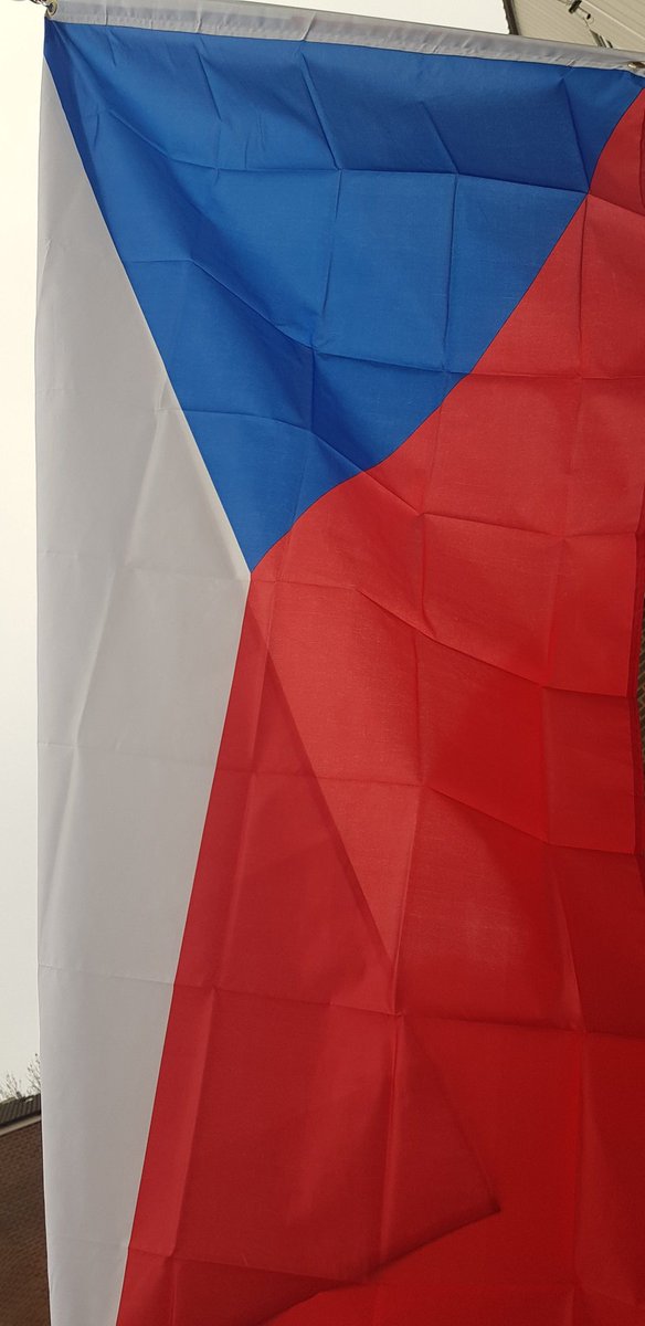 Today's flag comes from the Czech Republic/Czechia...🇨🇿🇨🇿🇨🇿🇨🇿