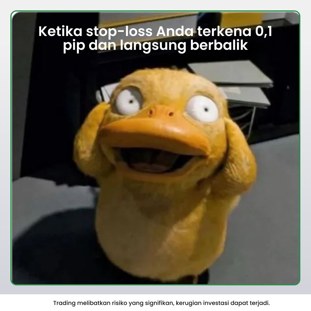 Pernah merasa seperti pasar punya dendam pribadi sama Anda? Di satu momen, Anda yakin dengan strategi Anda, tapi di momen berikutnya, stop-loss Anda kena cuma karena gerakan kecil—dan setelah itu, pasar malah berbalik arah 🙃 

Trading memang nggak bisa ditebak, tapi setiap