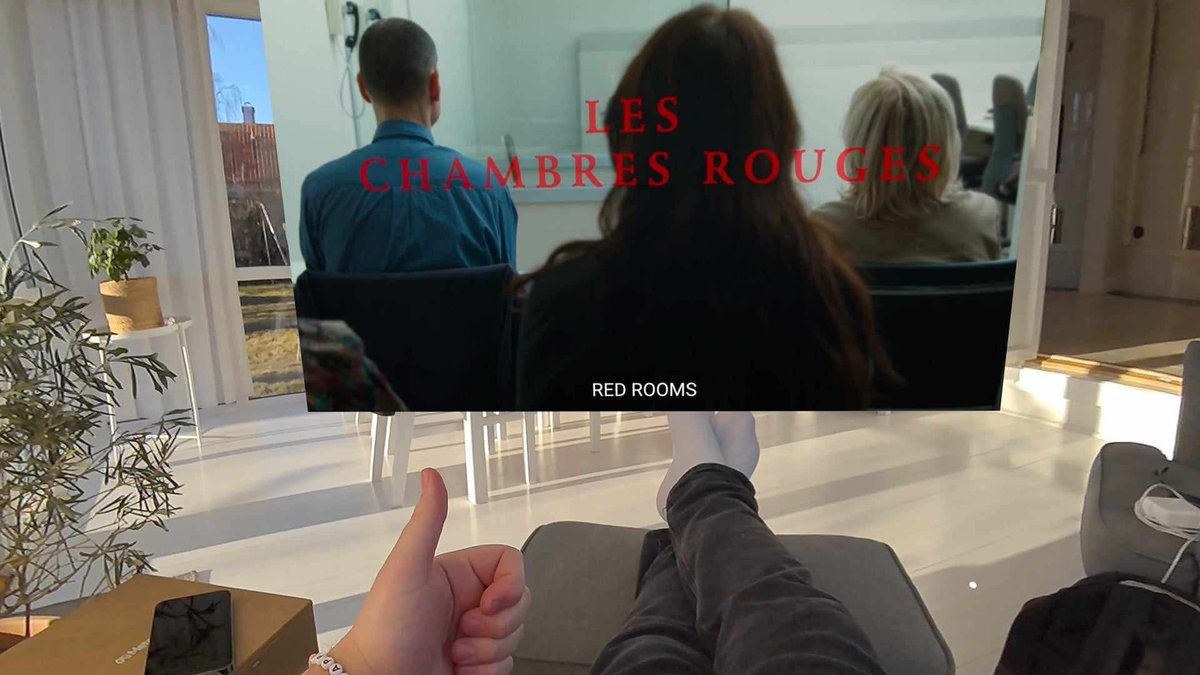 ViktorJerner's tweet photo. Söndag! #NowWatching #RedRooms #LesChambresRouges #VR https://t.co/Tof52kJpvb