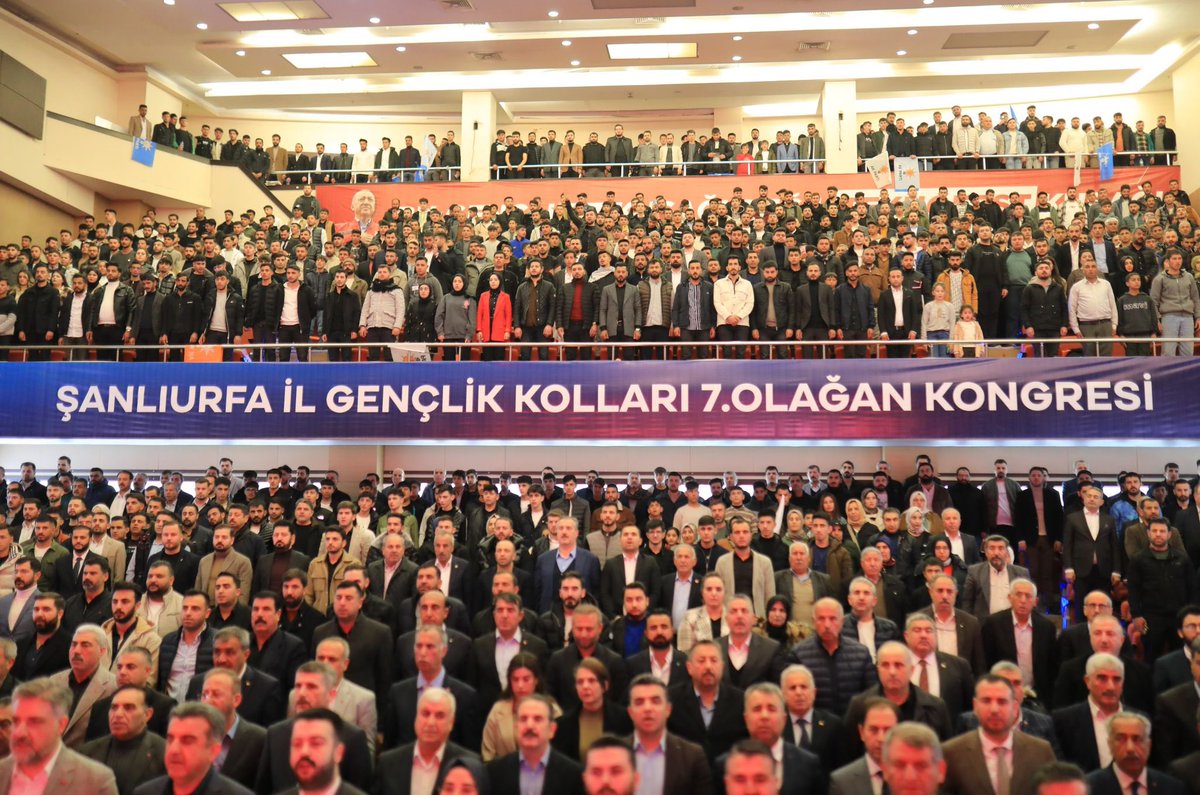 📍Şanlıurfa

7. Olağan Gençlik Kolları Kongremizi büyük bir coşku ve heyecanla gerçekleştirdik.

<a href="/eyupkadirinan/">Eyyüp Kadir İnan</a> 
<a href="/avyusufibis/">Yusuf İBİŞ</a>