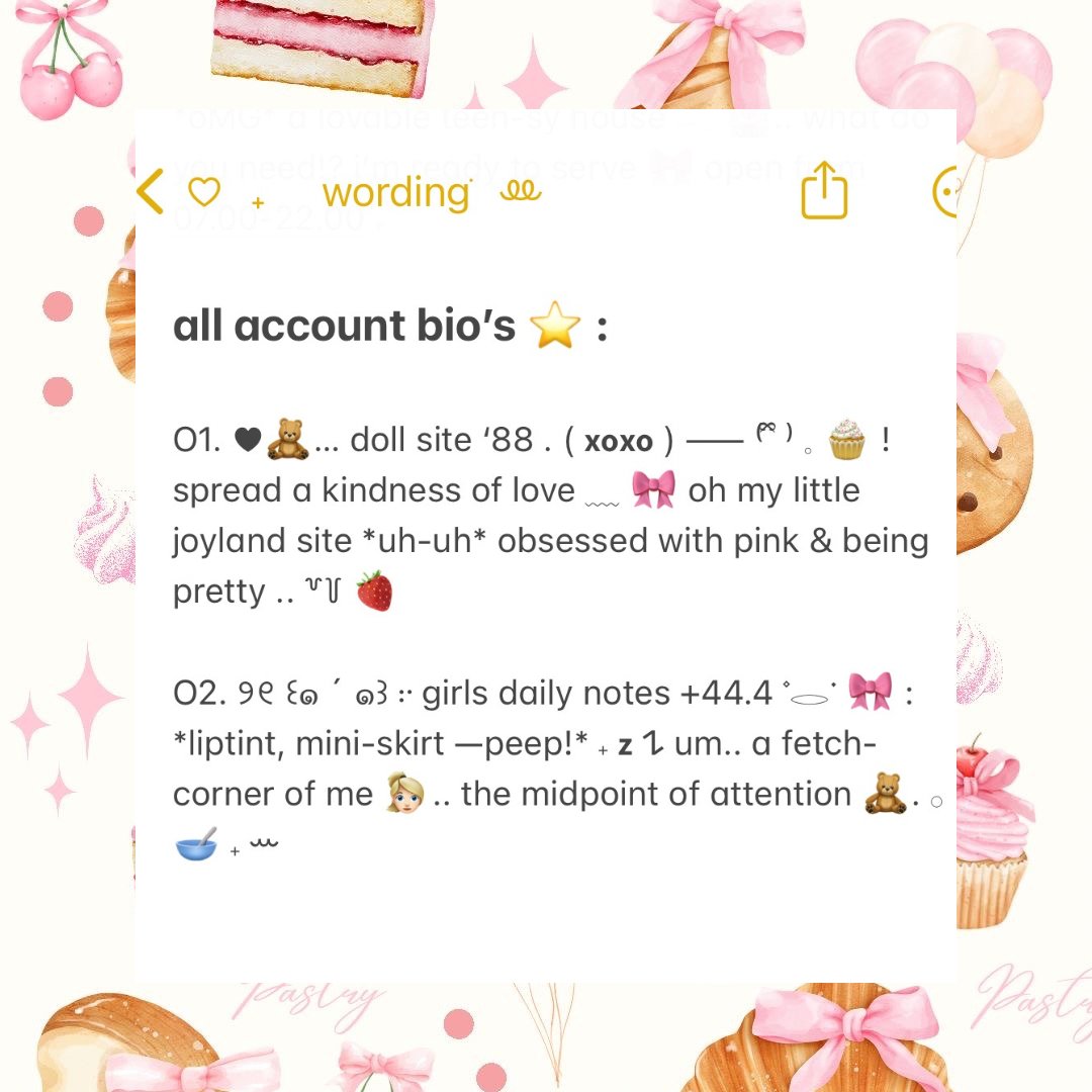 retweet are appreciated! thank you love 

hi dear.. to celebrate <a href="/rescuae/">jeya🥨</a> ‘s birthday, judith bawa 5 bio FREE untuk BA dan all account 🤍🤍 untuk rulesnya bisa check reply selanjutnya ya <3 diundi 20 januari 2025!

🎀 (#zonauang #zonaba)