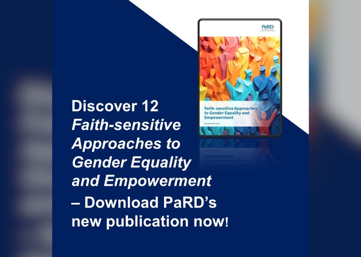 Peacemakers Network (@peacemakersnetw) on Twitter photo Religion plays an important role in shaping people's perspectives, values, and attitudes in life. Network member <a href="/PaRDSecretariat/">Int.Partnership Religion & Sustainable Development</a> published a new booklet sharing faith-sensitive good practices that help break down barriers at the intersection of religion and gender equality. Read Religion plays an important role in shaping people's perspectives, values, and attitudes in life. Network member <a href="/PaRDSecretariat/">Int.Partnership Religion & Sustainable Development</a> published a new booklet sharing faith-sensitive good practices that help break down barriers at the intersection of religion and gender equality. Read