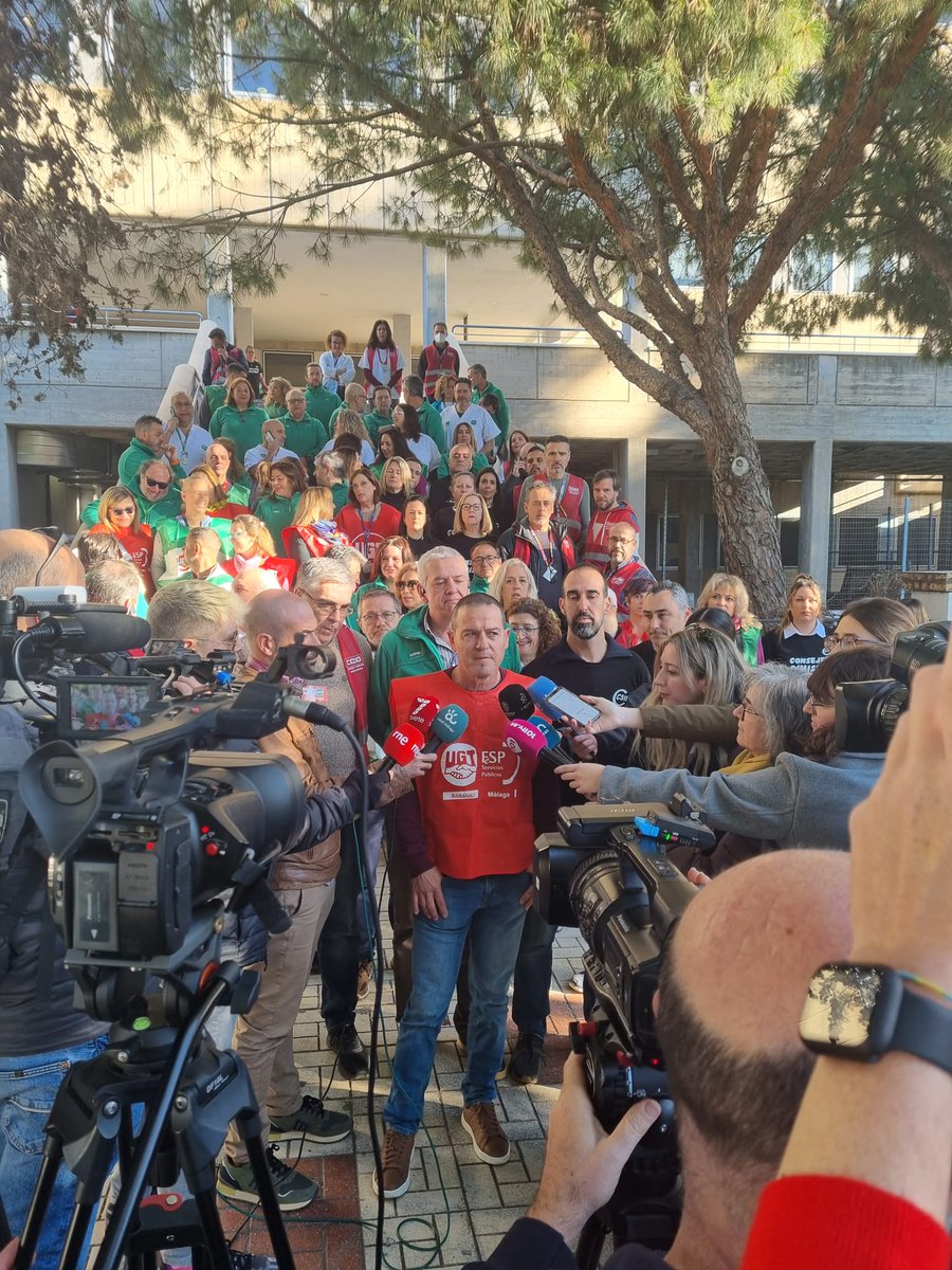 📌UGT-SERVICIOS PÚBLICOS convoca en el hospital materno infantil de Málaga un encierro para denunciar el deterioro de la sanidad y el cumplimiento de los acuerdos por parte del SAS
<a href="/ugtmalaga/">UGT MÁLAGA</a> <a href="/SoledadRuizSeg/">Soledad Ruiz Seguín</a> <a href="/UGT_SPANDALUCIA/">UGT Servicios Públicos Andalucía</a>