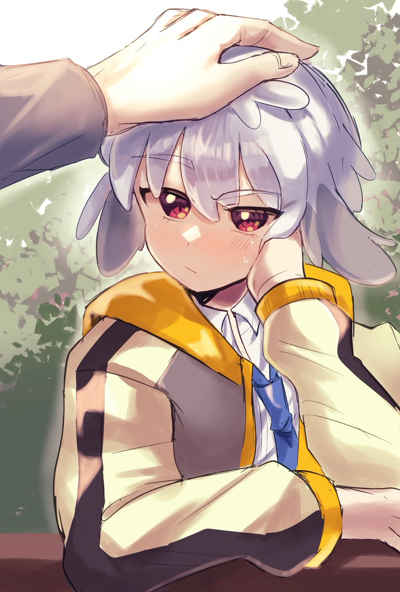 「撫でられると複雑な大福ニキ 」|わたな@原稿中！のイラスト