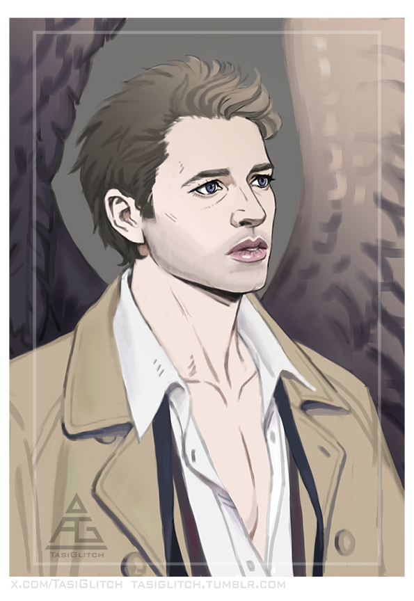 #supernatural #supernaturalfanart #castiel #castielfanart #castielsupernatural #spn #spnfanart #mishacollins