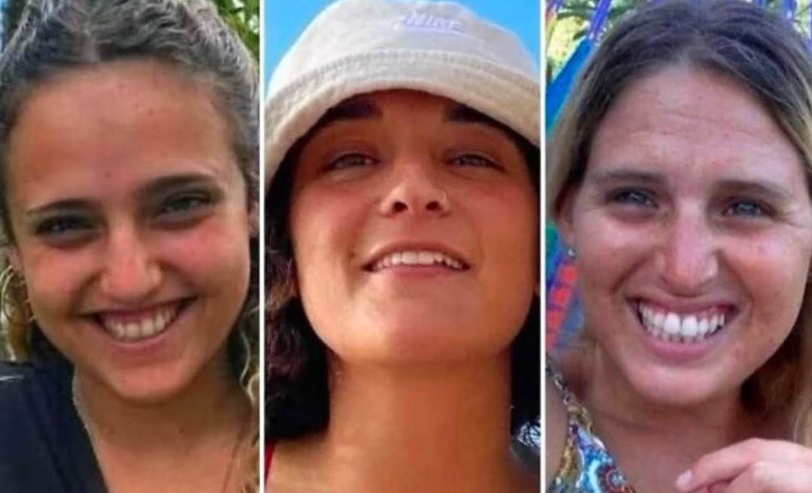Hoje🎗️❤️
Emily Damari, 28
Romi Gonen, 24
Doron Steinbrecher, 31
Te esperamos em casa!