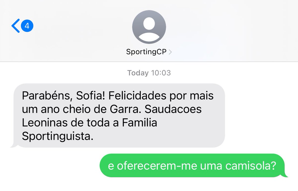 eu não quero as vossas saudações eu quero uma PRENDA
