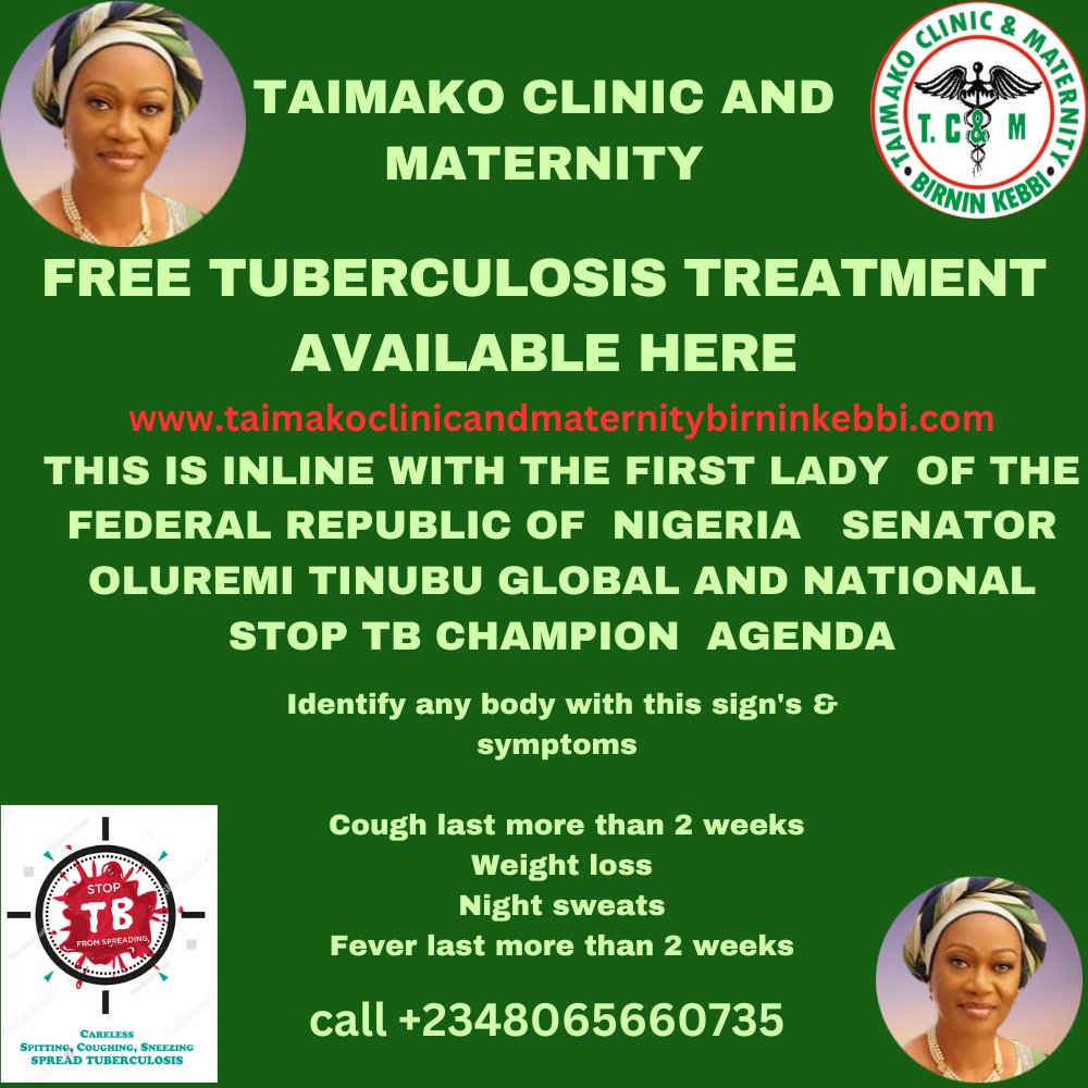 …makoclinicandmaternitybirninkebbi.com/2025/01/18/joi… <a href="/KebbiDailyNews/">Kebbi Daily News Africa</a> Taimako clinic kebbi have join <a href="/SenRemiTinubu/">Sen Oluremi Tinubu, CON</a> to fight Tuberculosis <a href="/PBATMediaCentre/">President Bola Ahmed Tinubu Media Centre</a> <a href="/BATPONGR/">PRESIDENT BOLA AHMED TINIBU</a> <a href="/officialABAT/">Bola Ahmed Tinubu</a> #senRemiTinubu #Tuberculosis <a href="/TBNTuberculosis/">TBN TuBerculosisNews</a> <a href="/NftwtAgainstTB/">Nerdfighters Against Tuberculosis</a> <a href="/MycTuberculosis/">Mycobac Tuberculosis</a> #kebbistate <a href="/KBStGovt/">Kebbi State Government</a> <a href="/KebbiSPHCDA/">Kebbi State Primary Health Care Development Agency</a> <a href="/mohkebbistate/">Official Ministry of Health, Kebbi State</a>