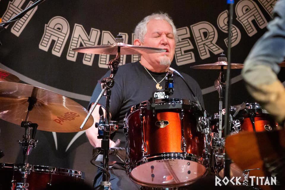 Our beloved❤️Mr. ANDY Parker !!!
On the Last Orders 50th Anniversary tour … 
🥁🥁🥁⚡️⚡️⚡️❤️❤️❤️

photo ©️Rock Titan