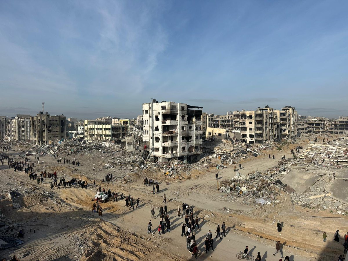 this is our neighbourhood. everything including our 5-storey building is either gone, but it is fine. we will return. we will rebuild. we will grow out of aches.

Down with zionism. Long live Palestine.