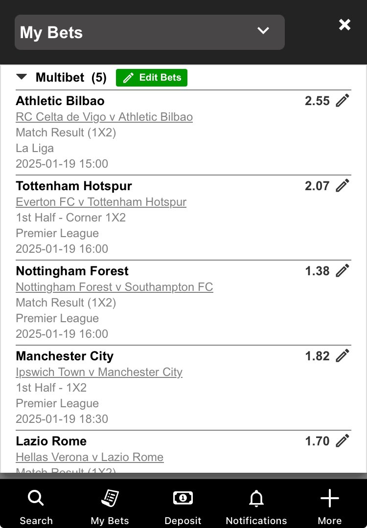 YonkoBilly10's tweet image. SUNDAY BETS

X8BE792CC

23 odds 🔥🔥🔥

#letsgrind