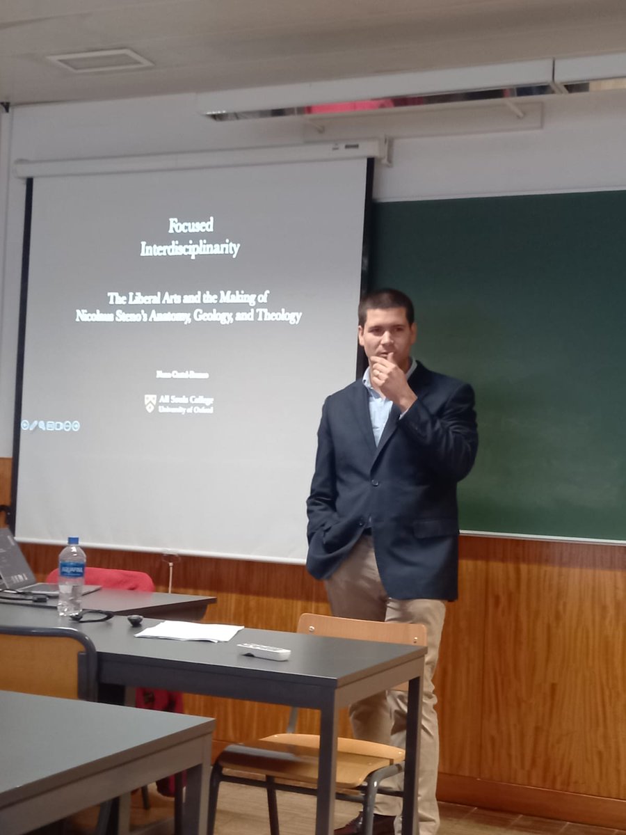 ErcRutter's tweet photo. On January 10, we had the pleasure of hosting Nuno Castel-Branco (All  Souls College, @UniofOxford), who presented "Focused  Interdisciplinarity: The Liberal Arts and the Making of Nicolaus Steno’s Anatomy, Geology, and Theology" at the RUTTER seminar.
@ERC_Research @ciuhct https://t.co/uE0mLbOzwK