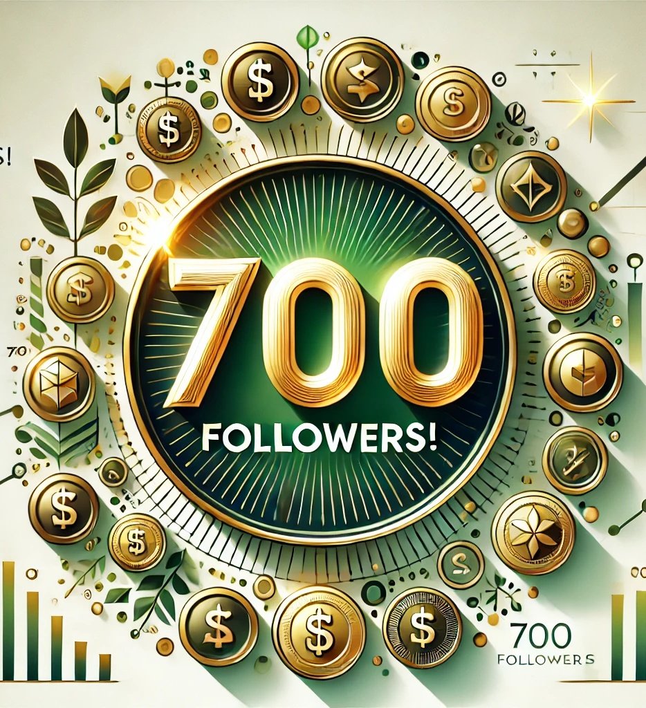 Just hit 700 followers! 🎉 
I know I've been a bit less active than I'd like, but I truly appreciate the support from all of you. Thank you for following along.