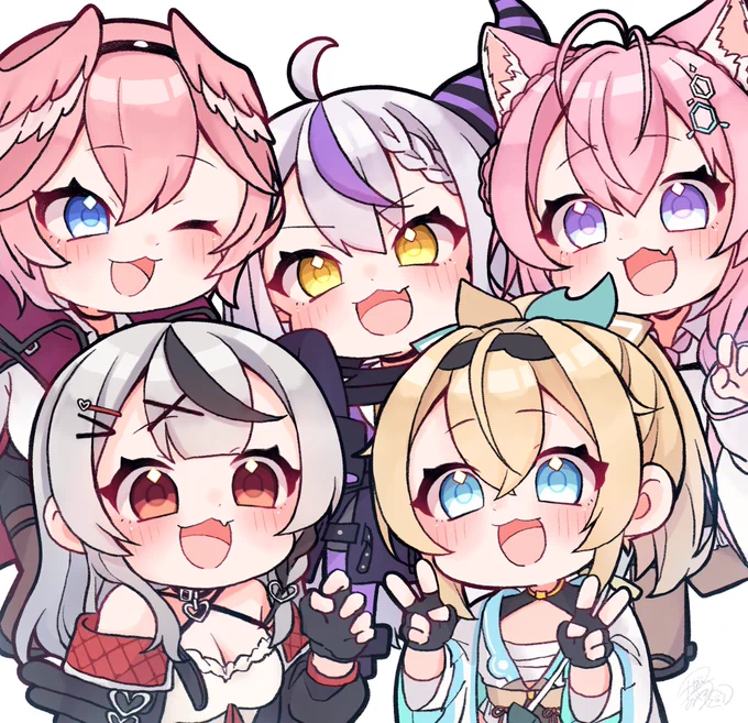 5人でholoX!!!!! #SSholoX3周年 